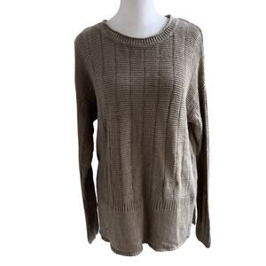 VINCE Soft Olive Green Knit Sweater Small Capsule Fall Winter Cozy Warm Pullover